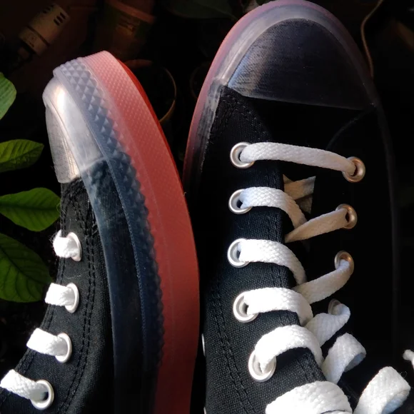 Converse Unisex Chuck Taylor All Star CX EXPll, M/8.5 W/10.5, Blk/Org/Clr HiTops - Picture 6 of 13